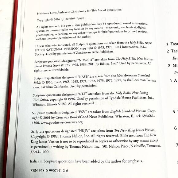 Heirloom Love: Authentic Christianity for this Age of Persecution - Picture 5 of 7